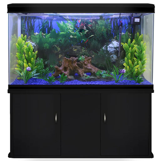 Monster Shop Large Fish Tank Aquarium Marine Tropical Fresh Water and complete starter kit