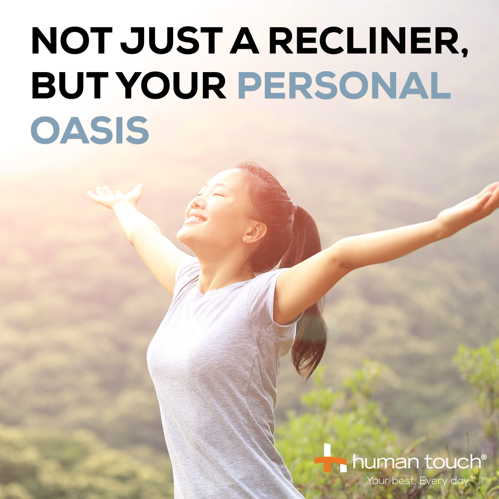 【Furniture】Human Touch WholeBody 7.1 Living Room Recliner Massage Chair