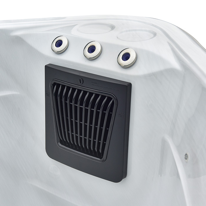 DUAL LOUNGER+ 3 SEAT LUXURY HOT TUB 13AMP 32amp SPA