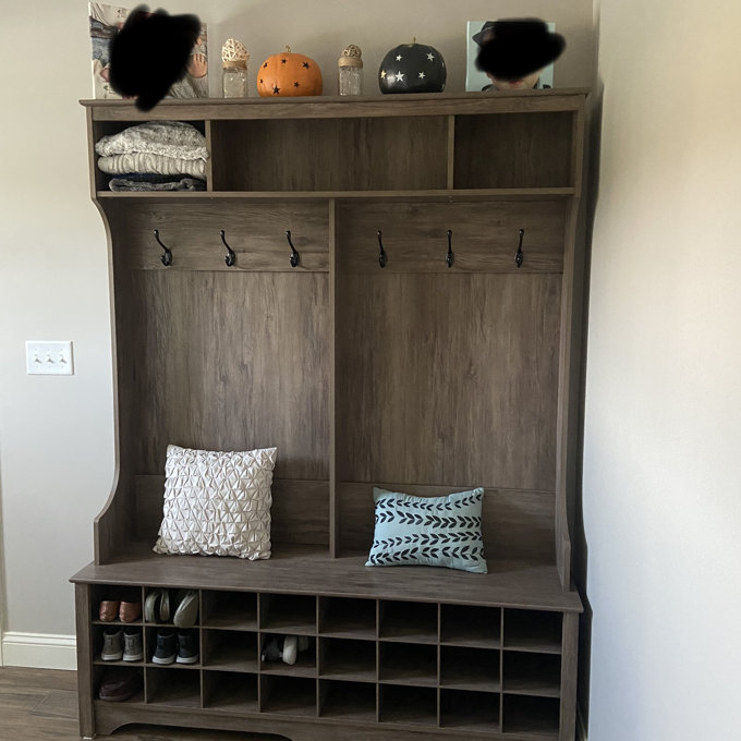 【Furniture】Gracie 60'' Wide Hall Tree with Bench