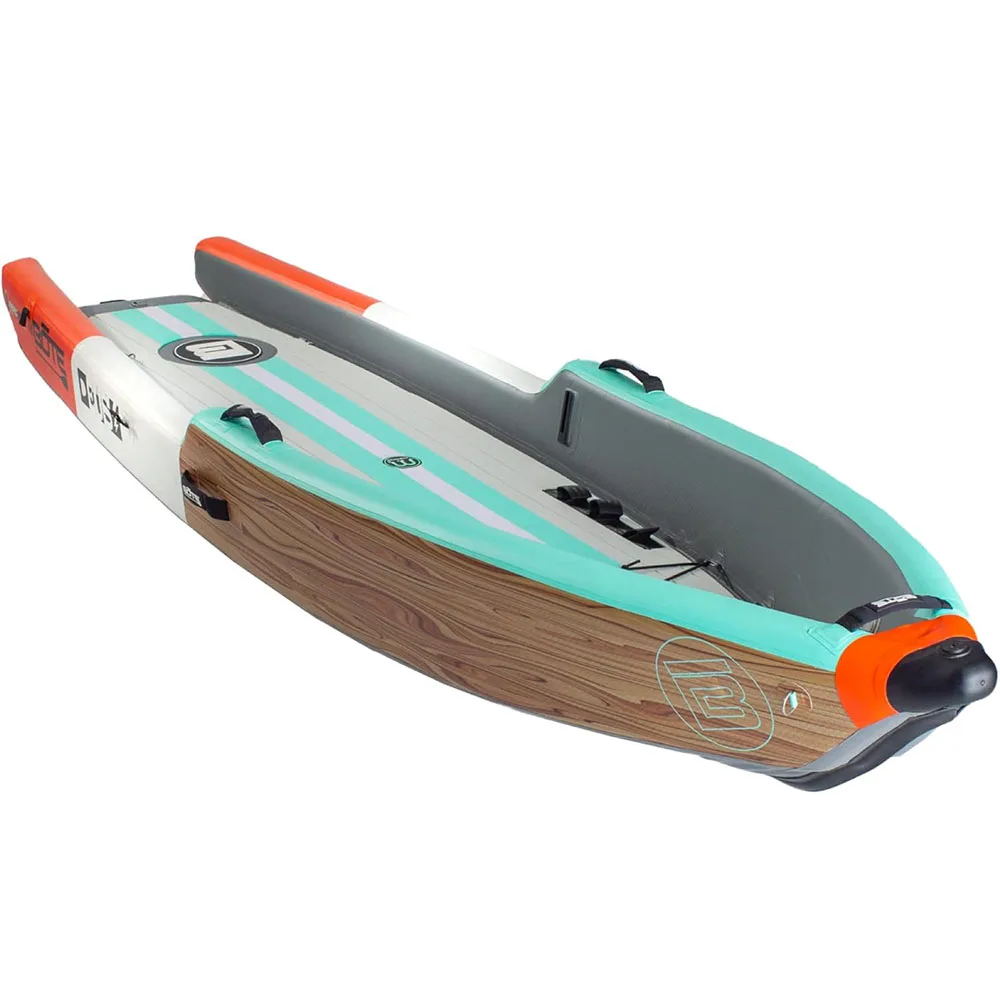 BOTE Deus Aero Inflatable Kayak Compatible with MagnePod for Adults and Kids, Including Travel Bag, 1 Person Single Seat Inflatable Kayak for Recreational Fishing, Hunting and Leisure
