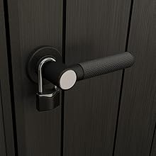 lockable for security