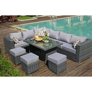 Garden Furniture, Rattan Furniture, Outdoor Furniture, Papaver Collection, Sofa Set