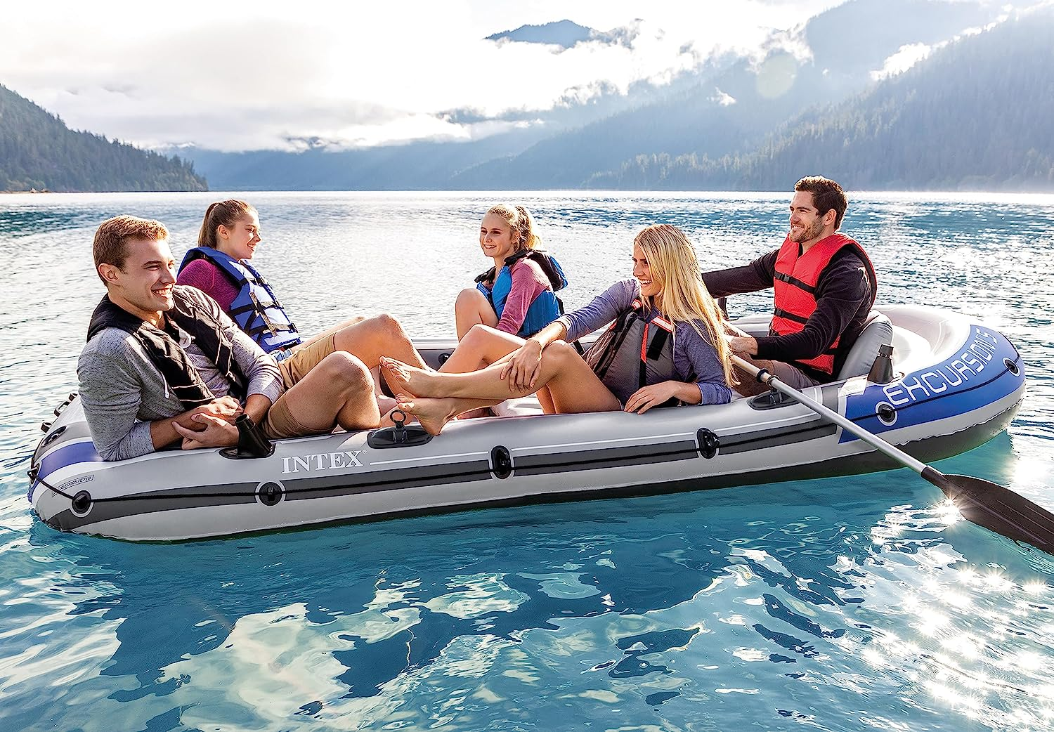 Intex Excursion Inflatable Boat Series Excursion 5