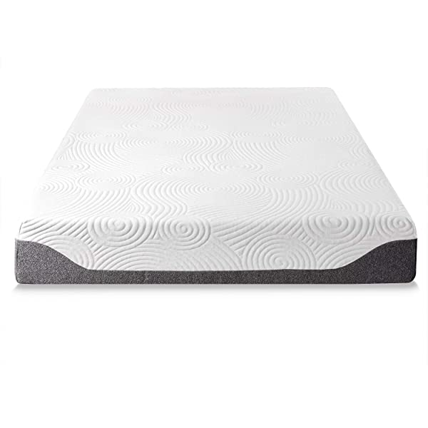 Best Price Mattress 10 Inch Memory Foam Mattress, Calming Green Tea Infusion, Pressure Relieving, Bed-in-a-Box, CertiPUR-US Certified, Full Full 10