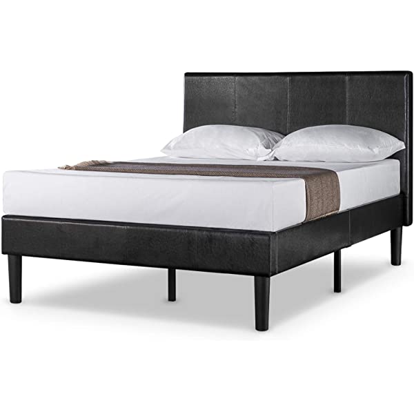 Zinus Gerard Platform, King, Espresso King Platform Bed