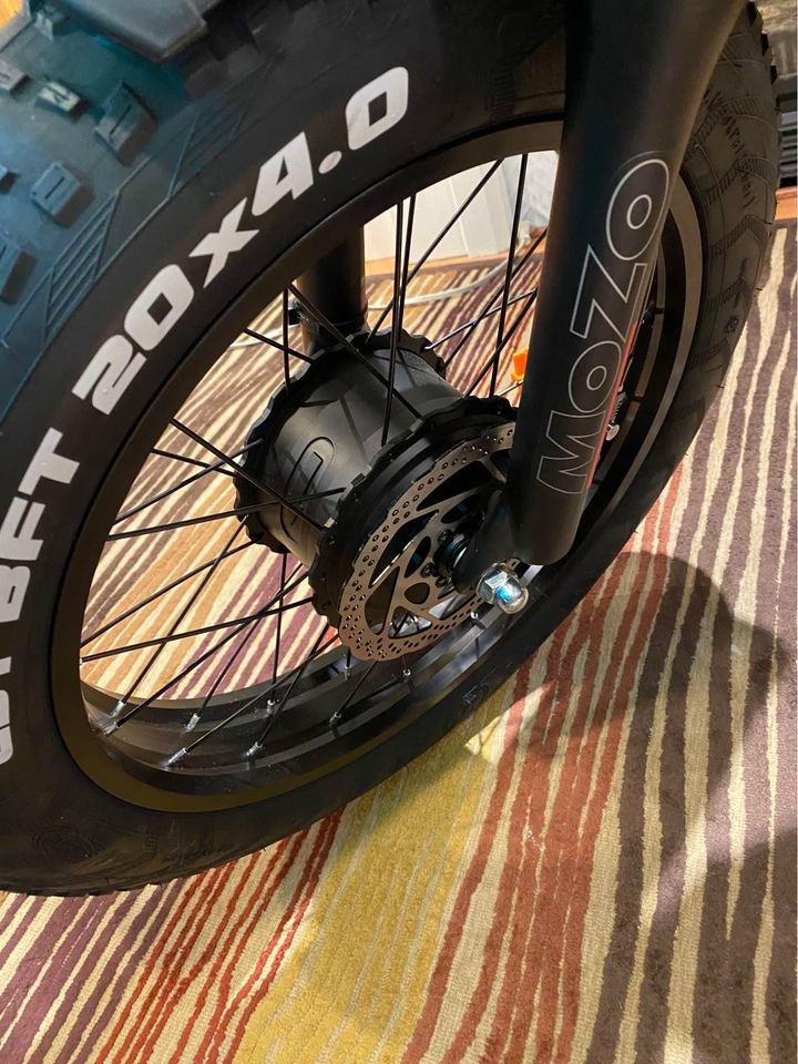 POWERFUL EBIKE DUAL MOTOR FRONT AND REAR TIRES DUAL 22AH hour BATTERY FAT TIRE ELECTRIC.