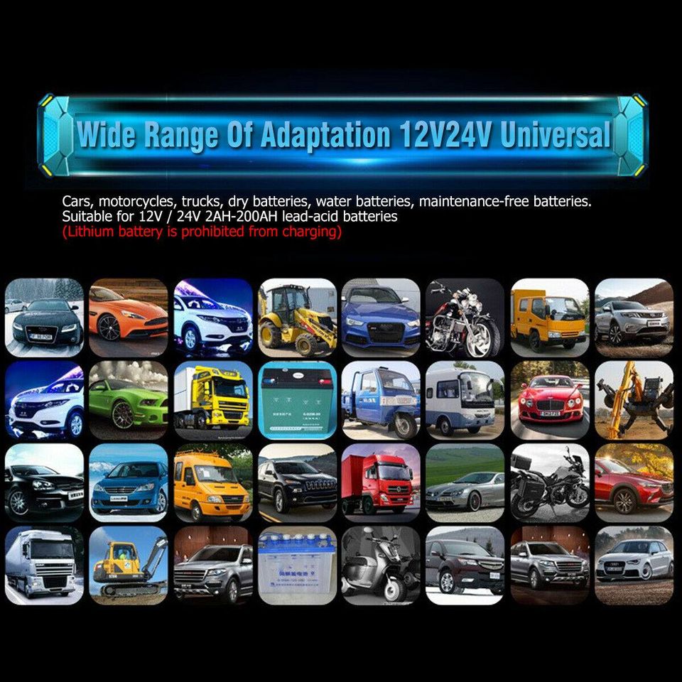 🔥🔥 Car Jump Starter, 200000mAh Portable Car Battery Charger Power Bank +LED Light 🔥🔥