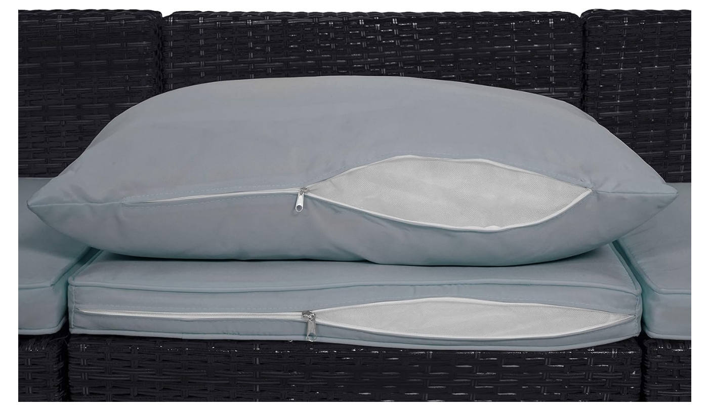 Outdoor Rattan Garden Furniture Set Malaga Conservatory Patio Sofa coffee table