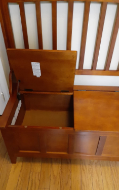 Linon Hall Tree with Storage Bench, 36