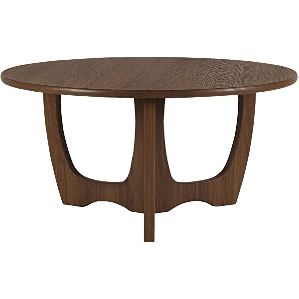 FINECASA Wooden Console Table, Half-Moon Entryway Table, Semicircle Narrow Side Table, Sofa Table for Living Room and Corridor, Foyer Table, Half Round Hallway Table, 43.4x17x30 Inches, Natural Natural Console Table