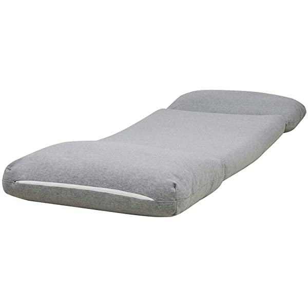 GIA Tri-Fold Sofa Bed, With Pillow, Yellow Yellow With Legs