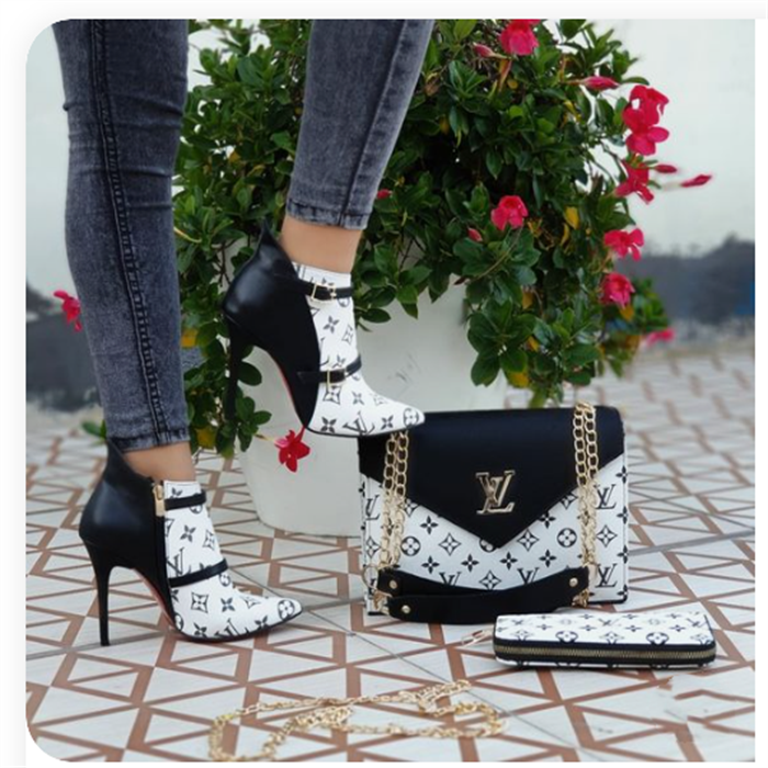 Bag,Shoes and Wallet Combine