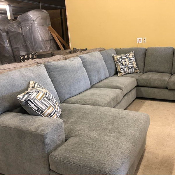 Leather sofa for sale at a low price