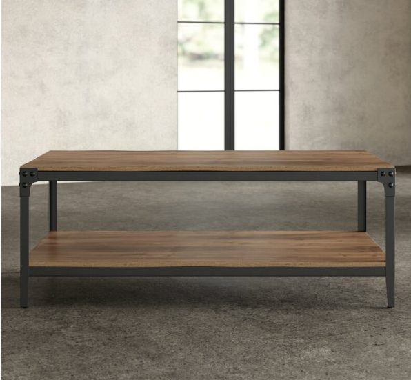 4 Legs Coffee Table with Storage
