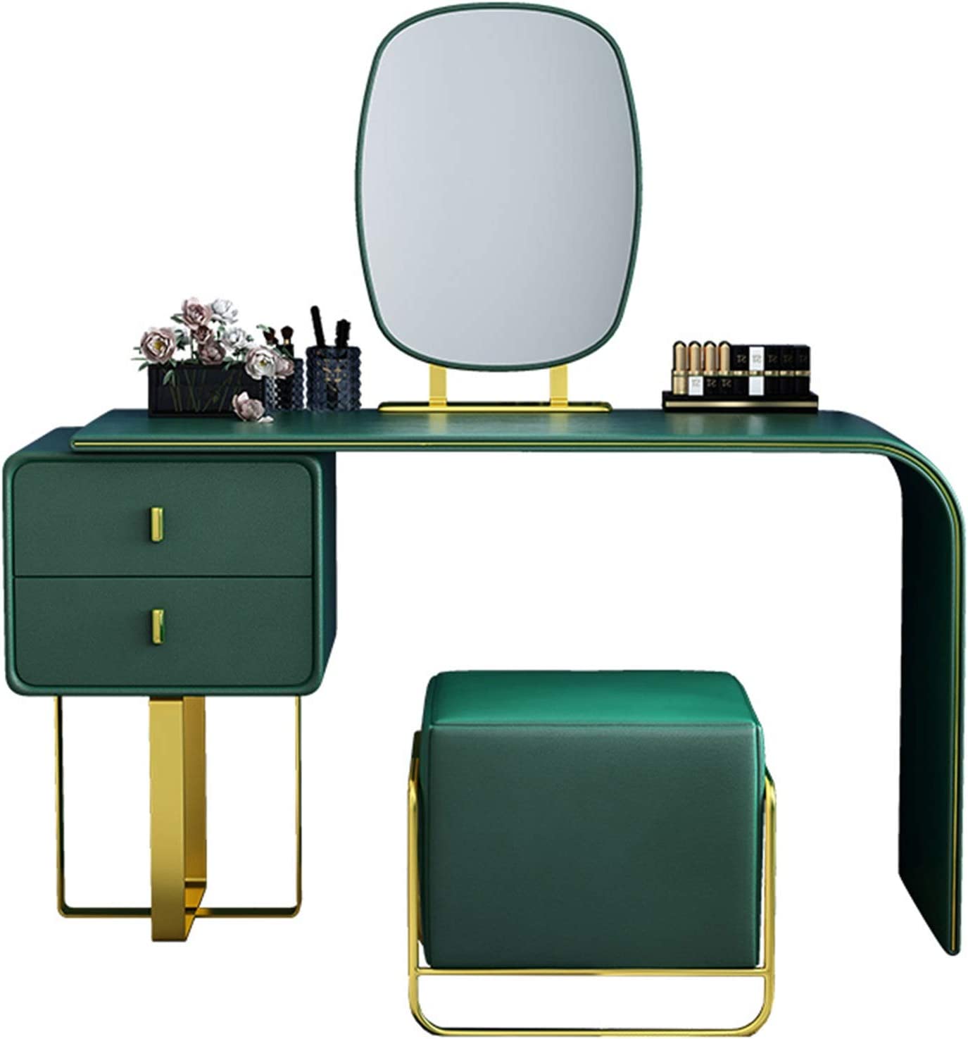 【Furniture】Vanity Bedroom Dresser Set Bedroom Dressing Table with Storage for Home Bedroom Makeup Shop