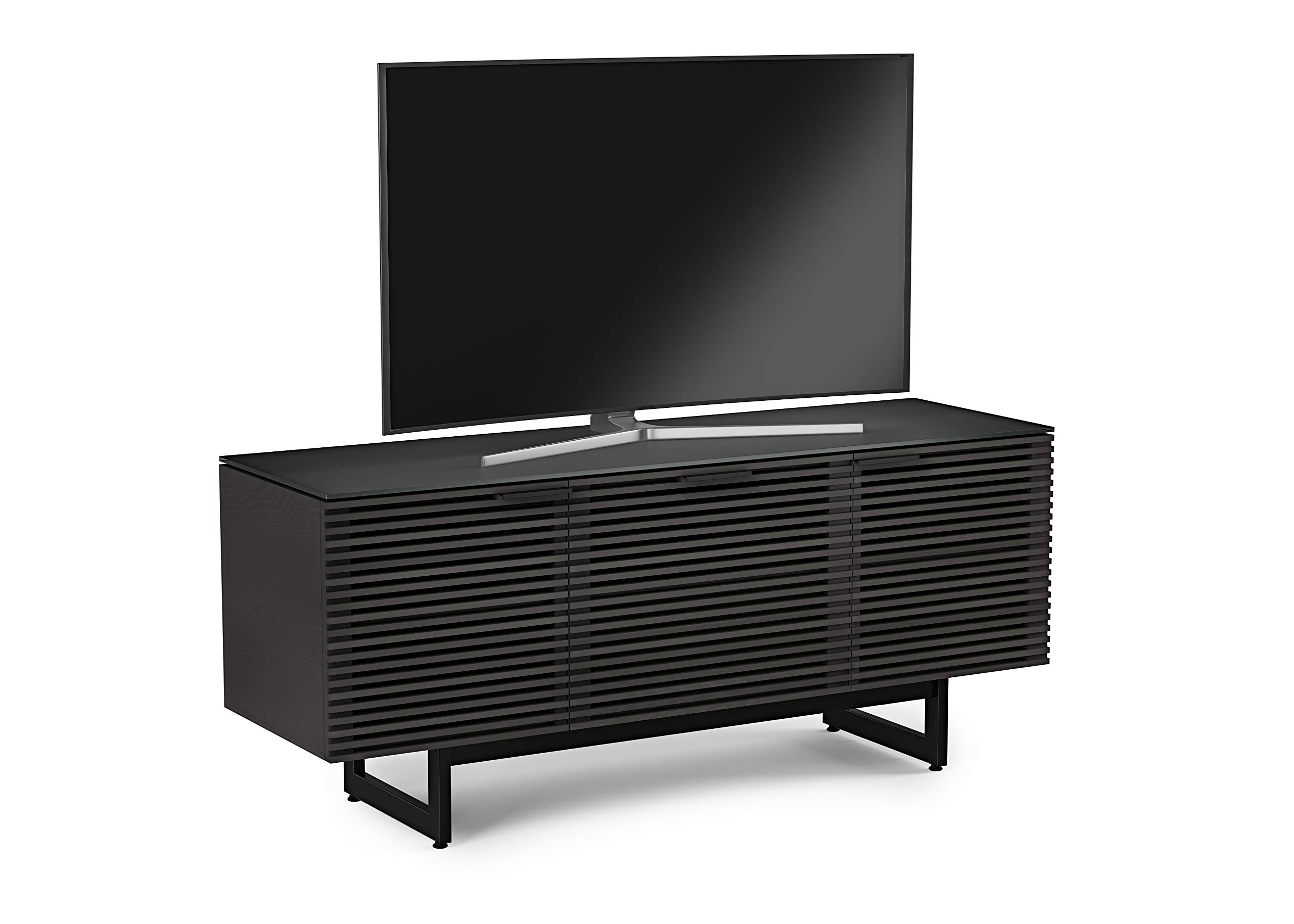 【Furniture】BDI Corridor 8177 Triple-Width Media Console with Drawer, Charcoal