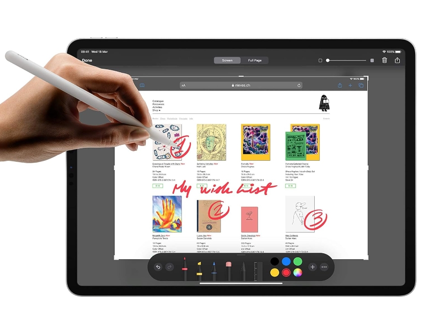 Pad Pro 6th generation 12.9 inch 1 TB