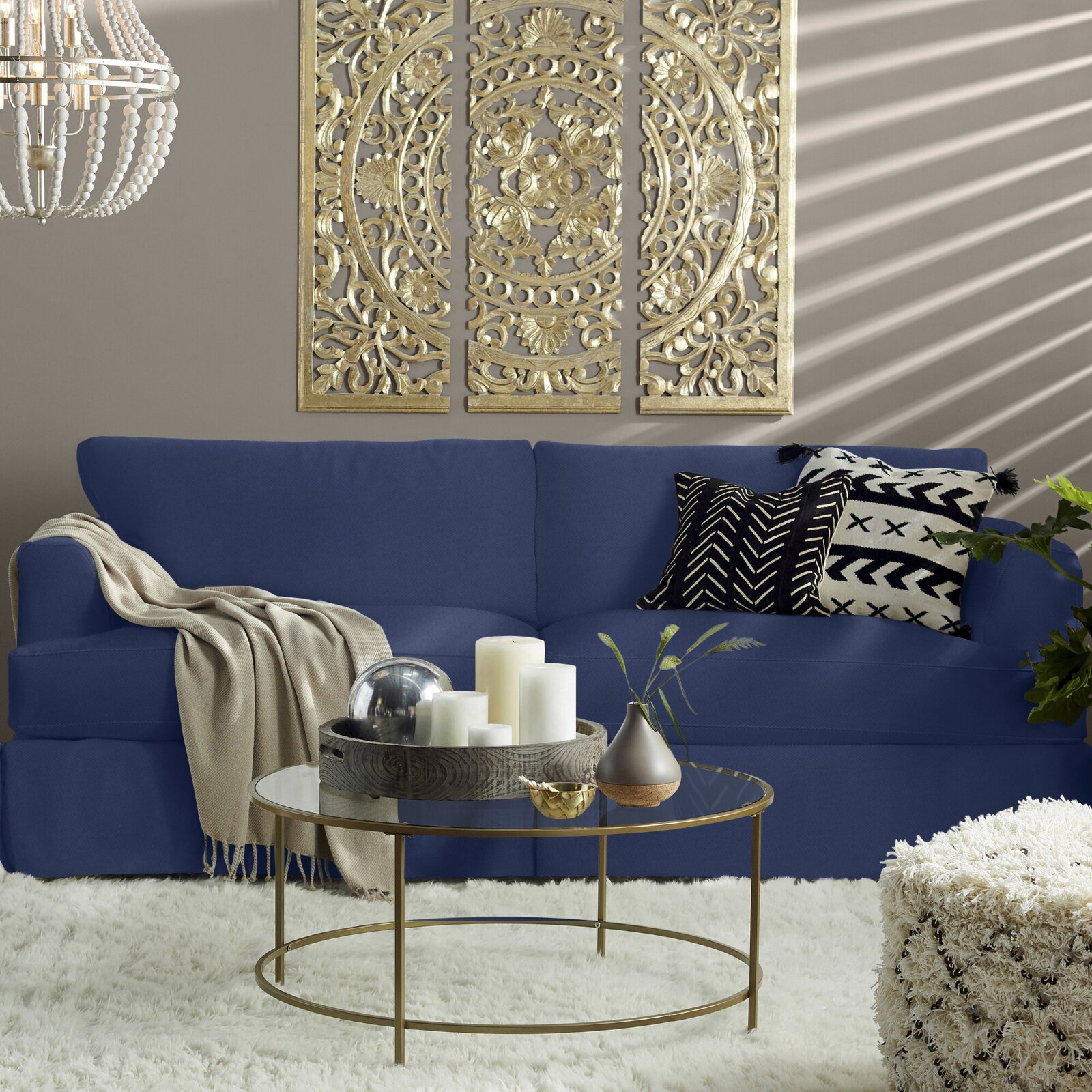 【Furniture】Lucia 93'' Sleeper Sofa