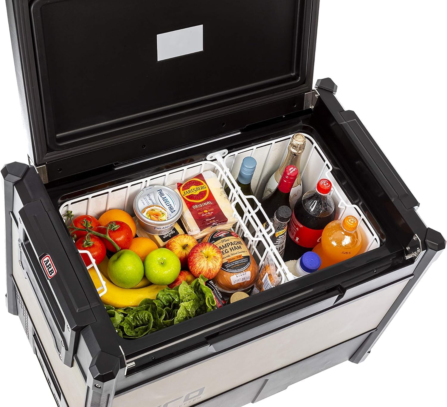 ARB 10802692 ZERO Portable Fridge Freezer 73 Qts Dual Zone Independent Bluetooth Controlled, 12/110V For Car, Boat, Truck, SUV, RV, Ideal for Camping, Outdoor, Fishing