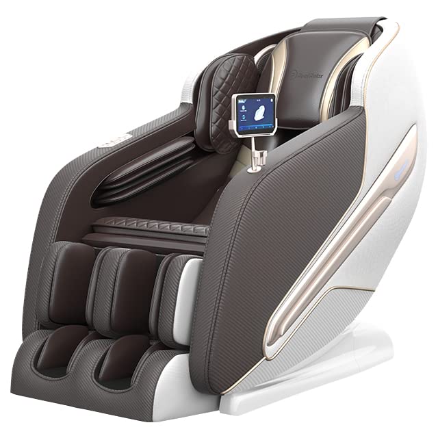 【Furniture】Real Relax Massage Chair, Zero Gravity SL Track Massage Chair, Full Body Shiatsu Massage Recliner