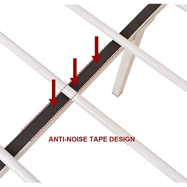 Black Metal Bed Frame Full Size with Headboard and Footboard Single Platform Mattress Base,Metal Tube and Iron-Art Bed(Full,Black) Full Black