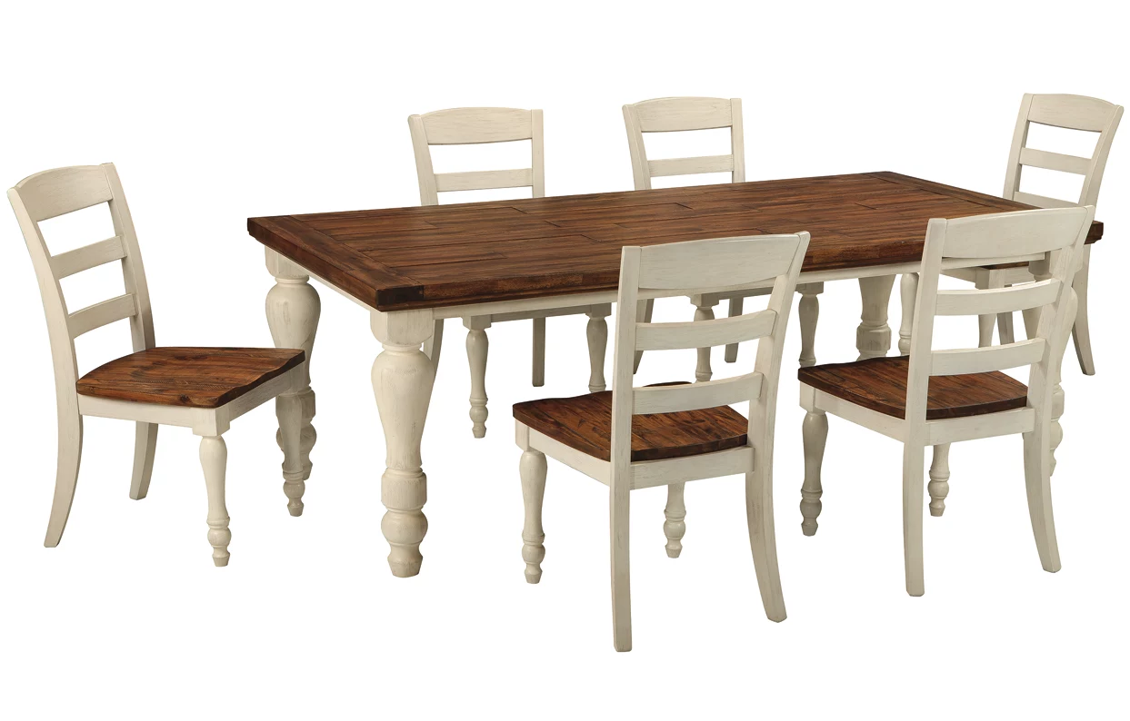 Marsilona Dining Table and 6 Chairs Set