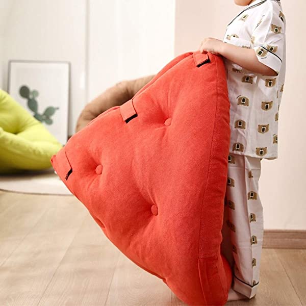 Bean Bags Children Sofa Childrens Mini Chair Armchair Couch Children's Lazy Boy and Girl Sofa Room Corner Tatami Children's Sofa Seat Parent-Child Reading Corner Small Sofa Chair Multifunctional Lazy 80*70*60CM Blue