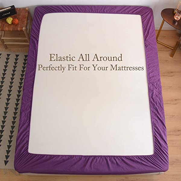 LBRO2M Bed Sheet Set Queen Size 16 Inches Deep Pocket 1800 Thread Count 100% Microfiber Sheet,Bedding Super Soft Comfortable, Cool Warm,4 Piece（Dark Grey） Dark Grey Queen