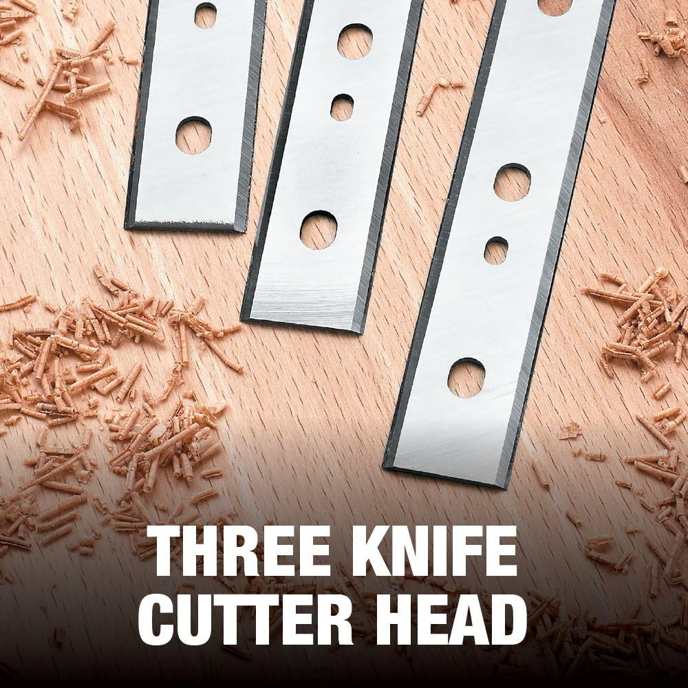 DEWALT Thickness Planer, Two Speed, 13-Inch (DW735X) 13 wFeed Tables & Extra Blades