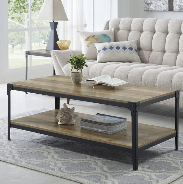 4 Legs Coffee Table with Storage