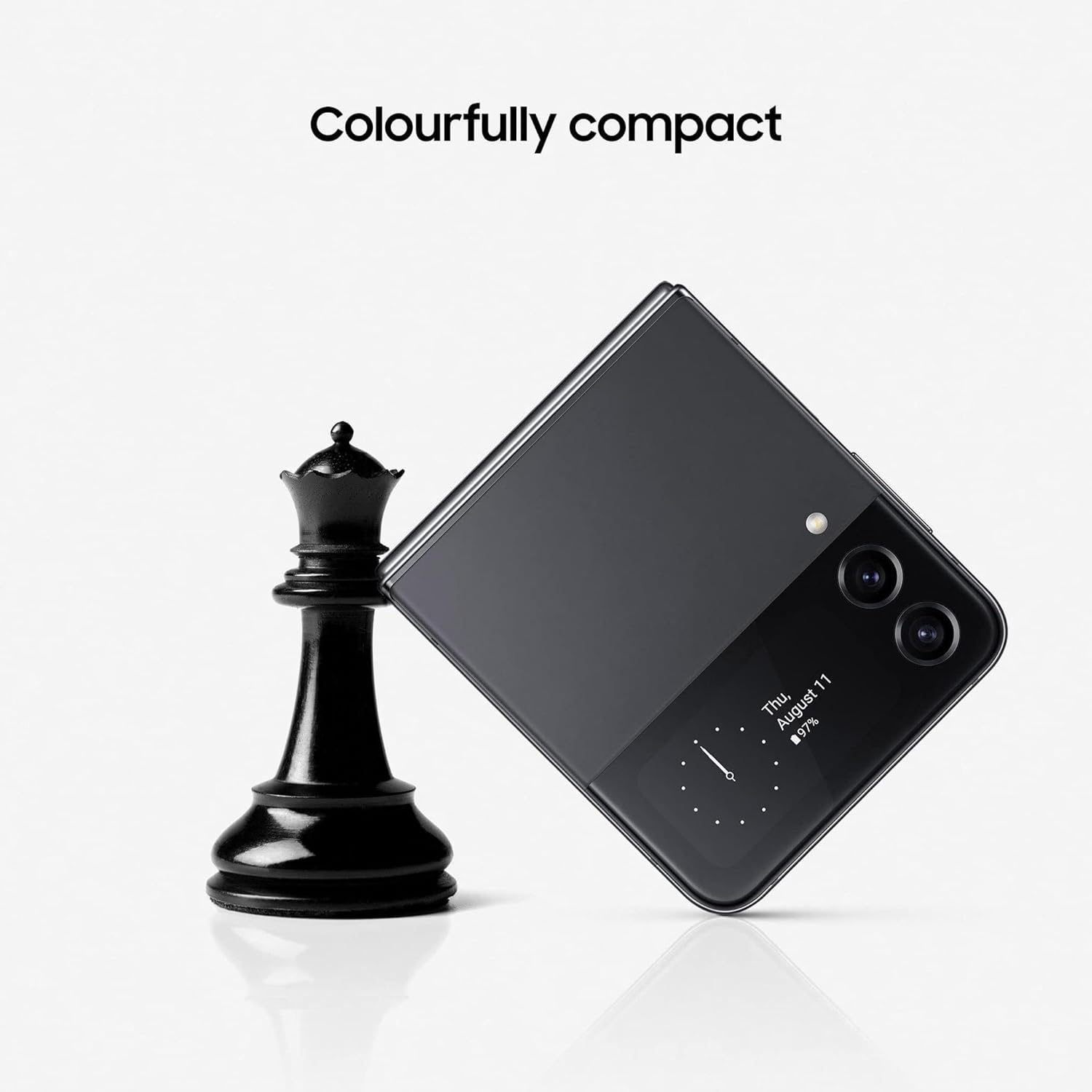 Samsung Galaxy Z Flip4 5G Smartphone Sim Free Android Folding Phone, UK Version