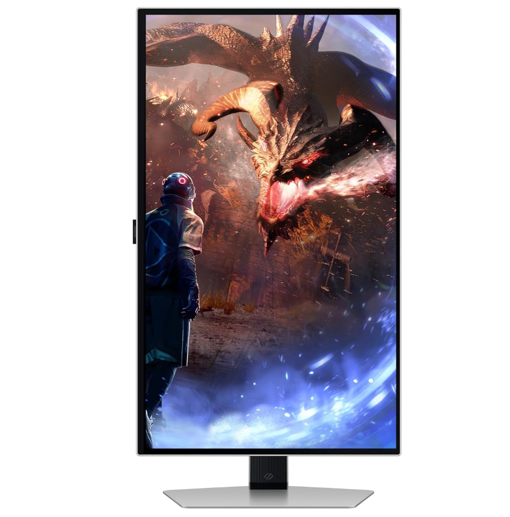 Samsung Odyssey G6 Curved Smart Gaming Monitor with Speaker - QHD 2560x1440, 240Hz, 1ms, Speaker, HDMI 2.1, Full Smart Platform, Freesync Premium Pro, Height Adjustment