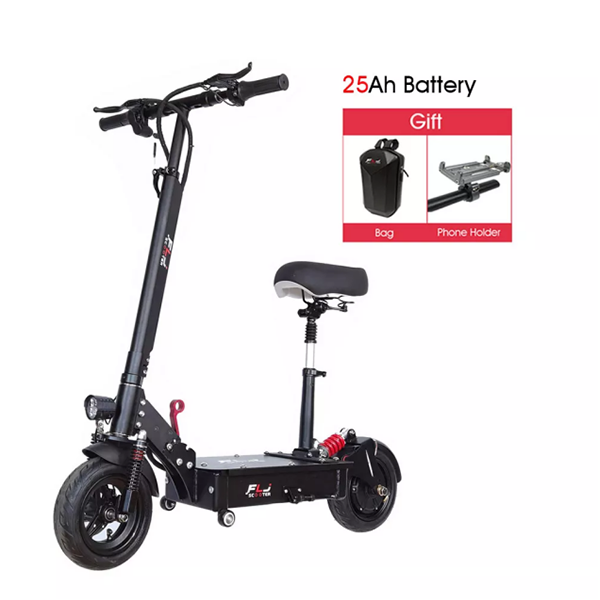 10-inch 1200W electric scooter with 48V 25-35AH battery