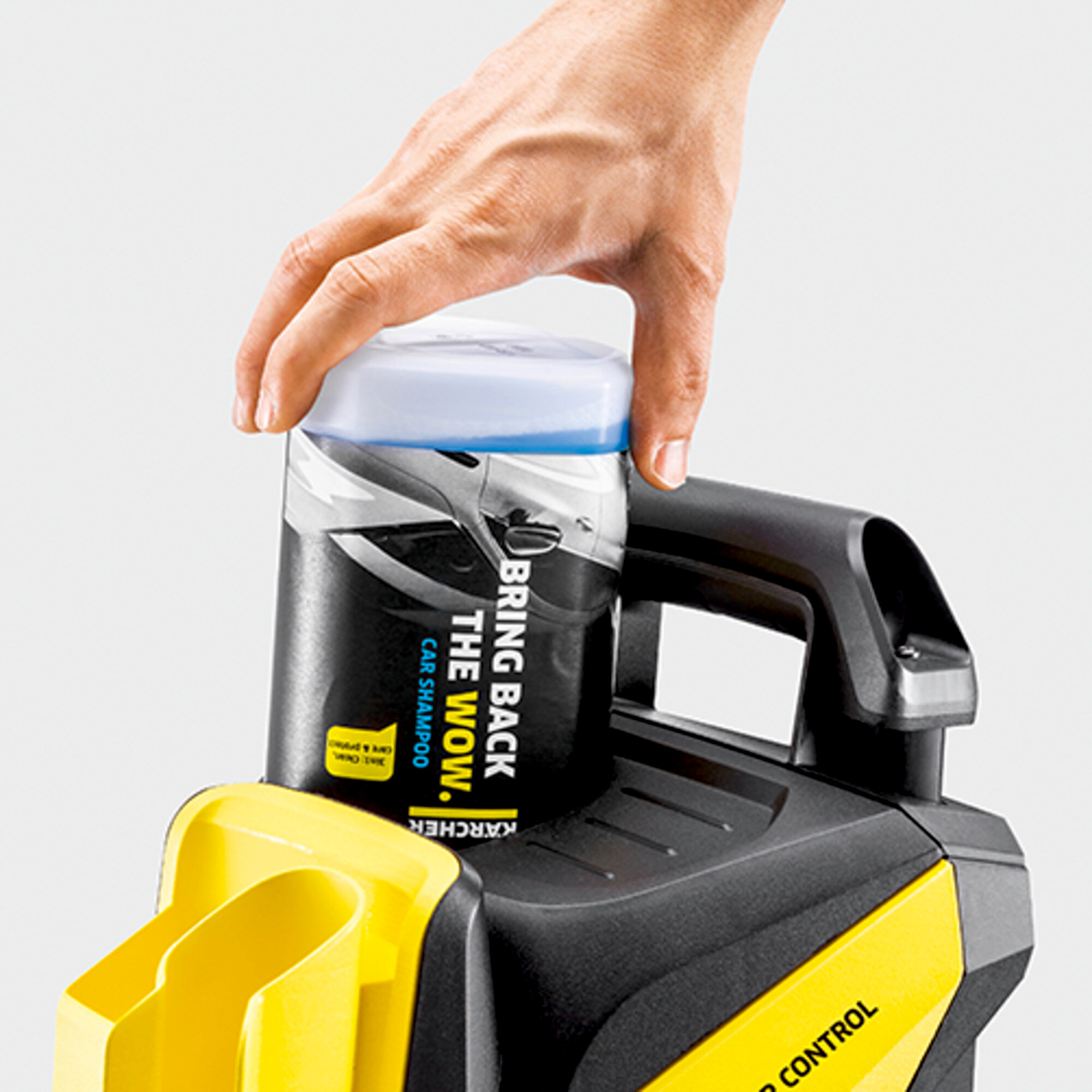 Pressure washer K 4 Power Control Home: Plug 'n' Clean &ndash; the K&auml;rcher detergent system