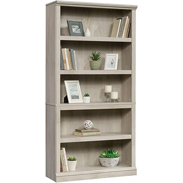 Sauder Select Collection 5-Shelf Bookcase, Washington Cherry finish Washington Cherry Finish Bookcase