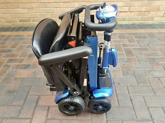 Monarch SOLAX Elf + Automatic Folding Mobile Scooter-Blue