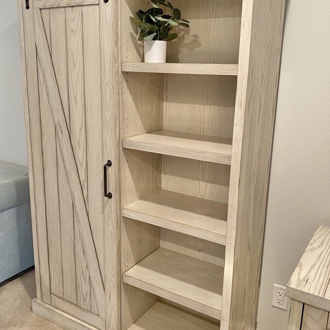 【Furniture】Anse Solid Wood Configurable Rectangular Writing Desk Office Set